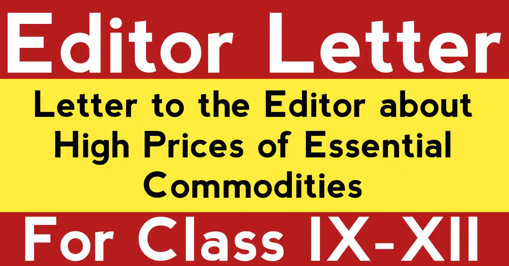 Letter to the editor expressing concern over high prices of essential commodities and daily household inflation.