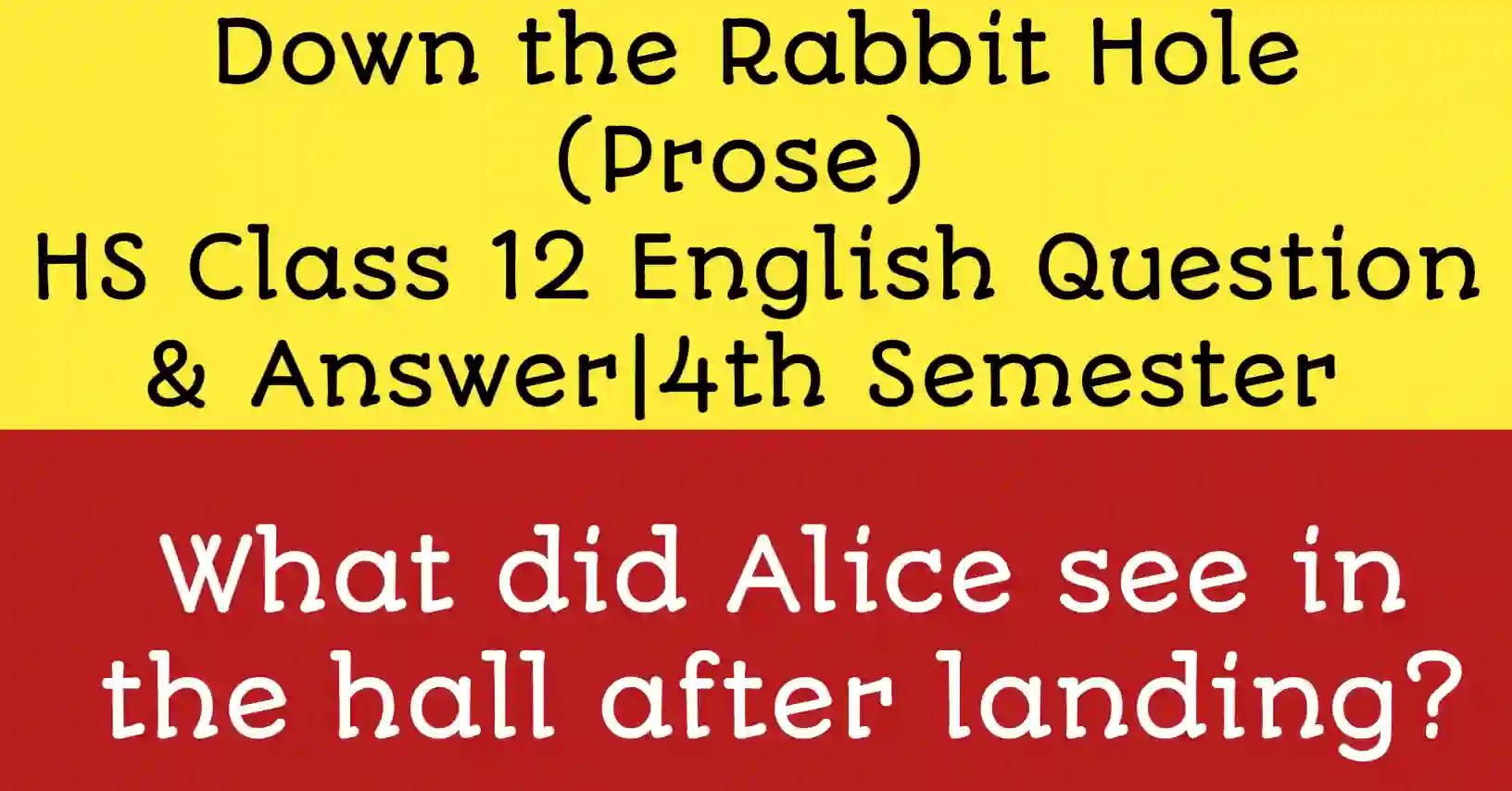 What did Alice see in the hall after landing. Alice sees a small golden key and a tiny door leading to a garden in Wonderland.