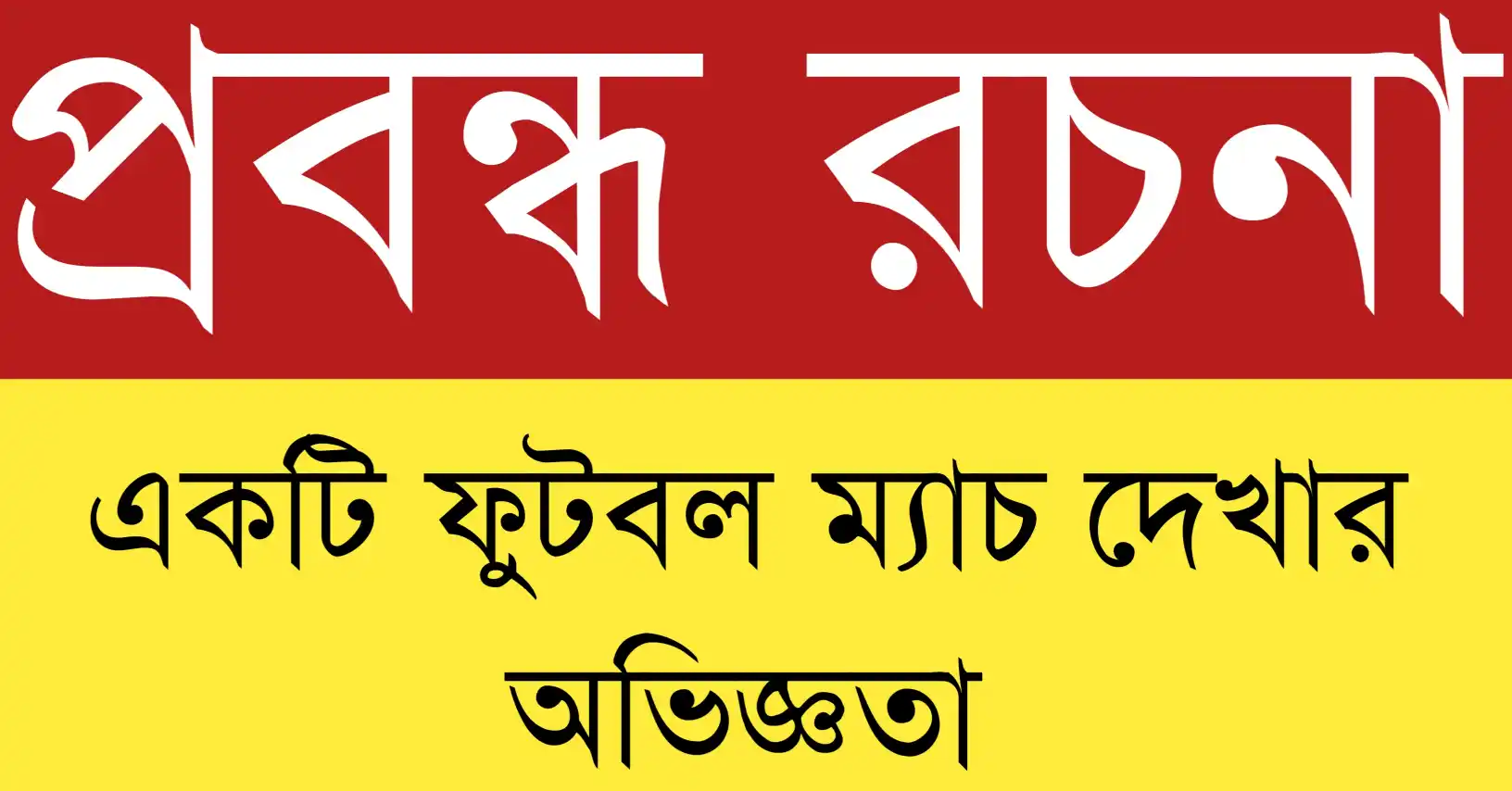 একটি ফুটবল ম্যাচ দেখার অভিজ্ঞতা যেখানে দর্শকরা স্টেডিয়ামে বসে লাইভ ফুটবল খেলা উপভোগ করছে