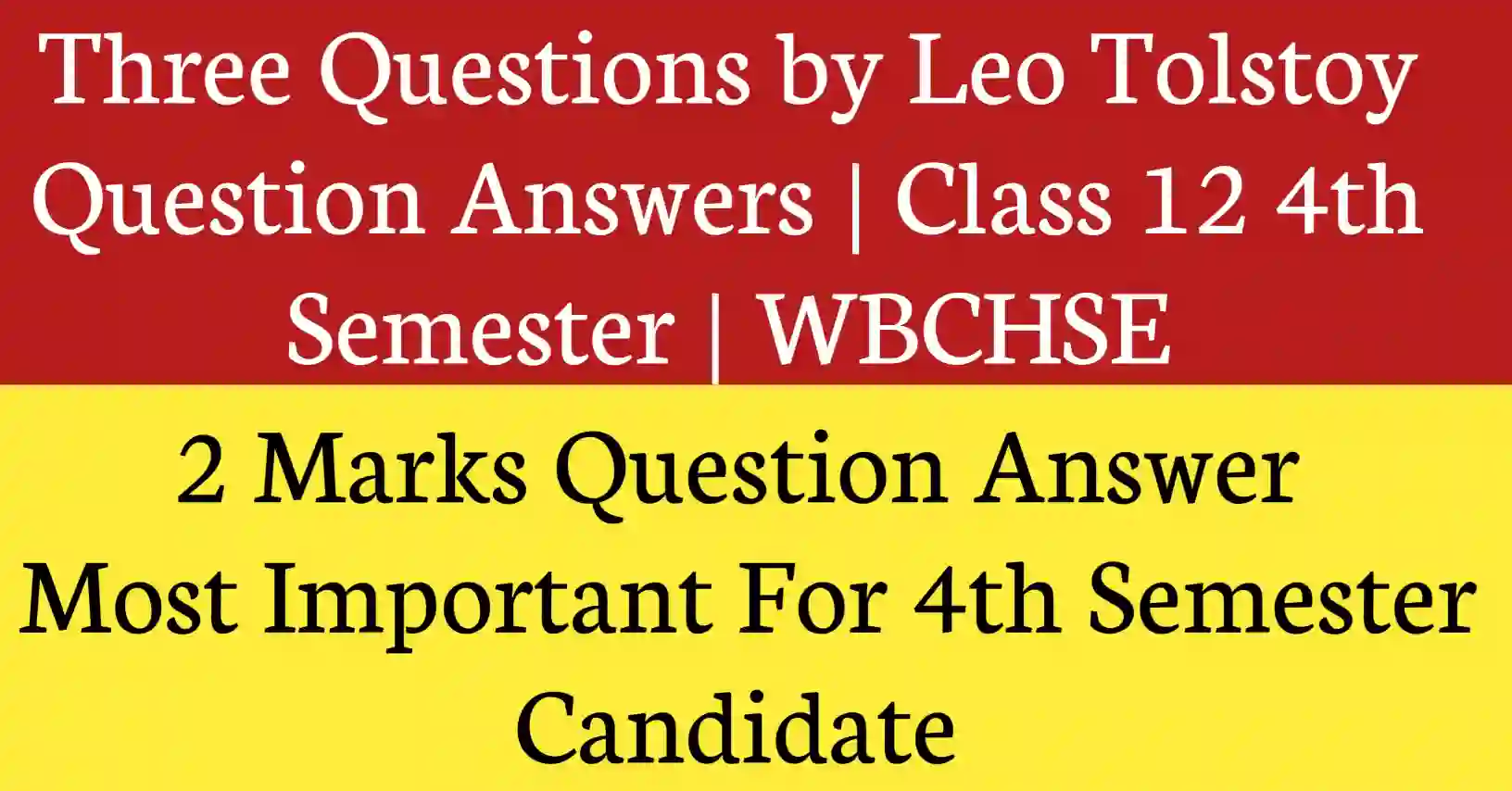 Three questions questions and answers 2 marks explained with short, clear points for students preparing for exams