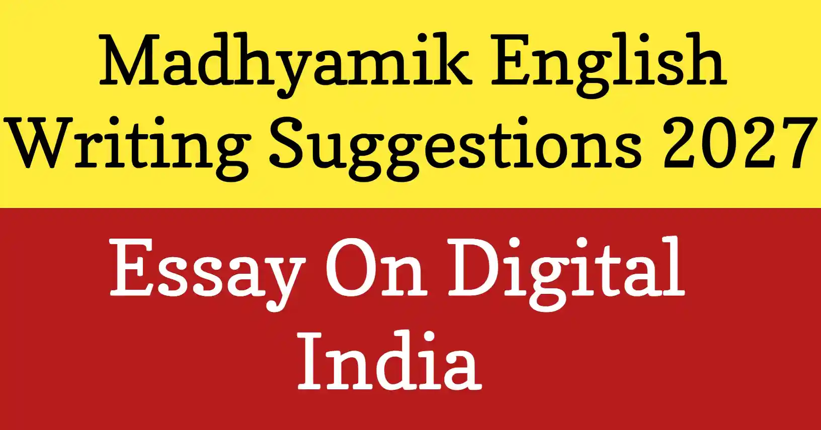 Essay on Digital India showing digital education, technology, e-governance, online learning and Digital India Programme for students